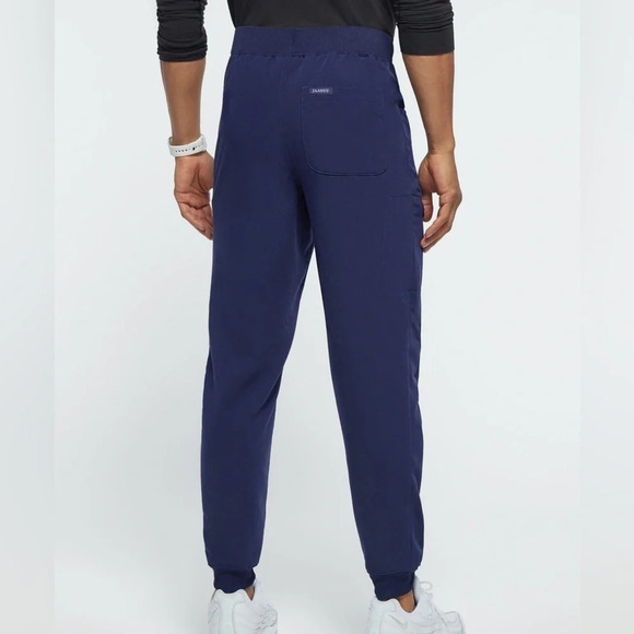 Jaanuu Men's Drawstring Jogger Scrub Pants - Size XLS - Picture 2 of 8